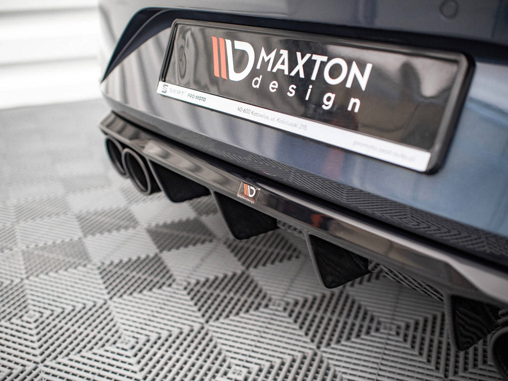 Maxton Design Rear Valance + Exhaust Ends Imitation Seat Leon FR Hatchback Mk4 - SE-LE-4-FR-RS1+ - Image 5