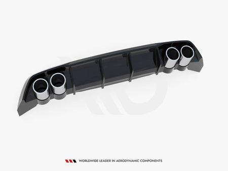 Maxton Design Rear Valance + Exhaust Ends Imitation Seat Leon FR Hatchback Mk4 - SE-LE-4-FR-RS1+ - Image 7