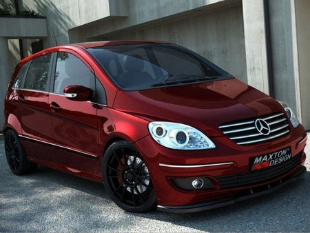 Maxton Design Front Splitter Mercedes B Class 245 (2005-2008) - Textured - ME-B-245-FD1T - Image 1
