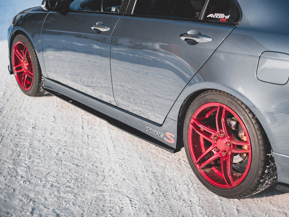 Maxton Design Side Skirts Diffusers V.2 Honda Accord MK7 Type-s (2002-2007) - HO-AC-7-TYPE-S-SD2G - Image 2
