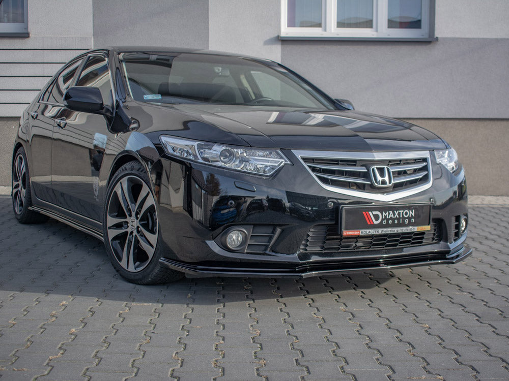 Maxton Design Front Splitter Honda Accord MK8 Facelift CU Series (2011-2015) - HO-AC-8F-FD1G - Image 2