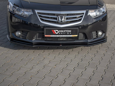 Maxton Design Front Splitter Honda Accord MK8 Facelift CU Series (2011-2015) - HO-AC-8F-FD1G - Image 4