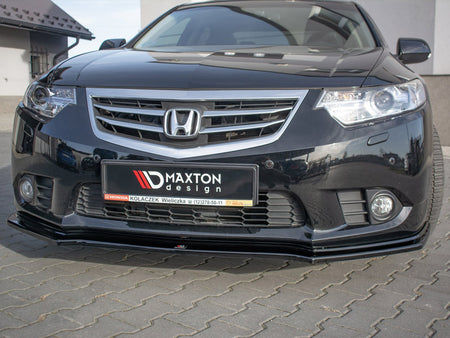 Maxton Design Front Splitter Honda Accord MK8 Facelift CU Series (2011-2015) - HO-AC-8F-FD1G - Image 3