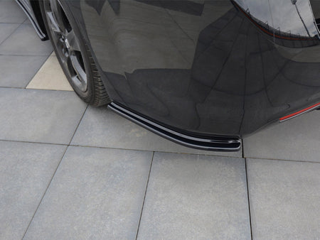 Rear Side Splitters Honda Accord MK8 (Cu-series) Pre-facelift Sedan (2008-2011) - Carbon Look