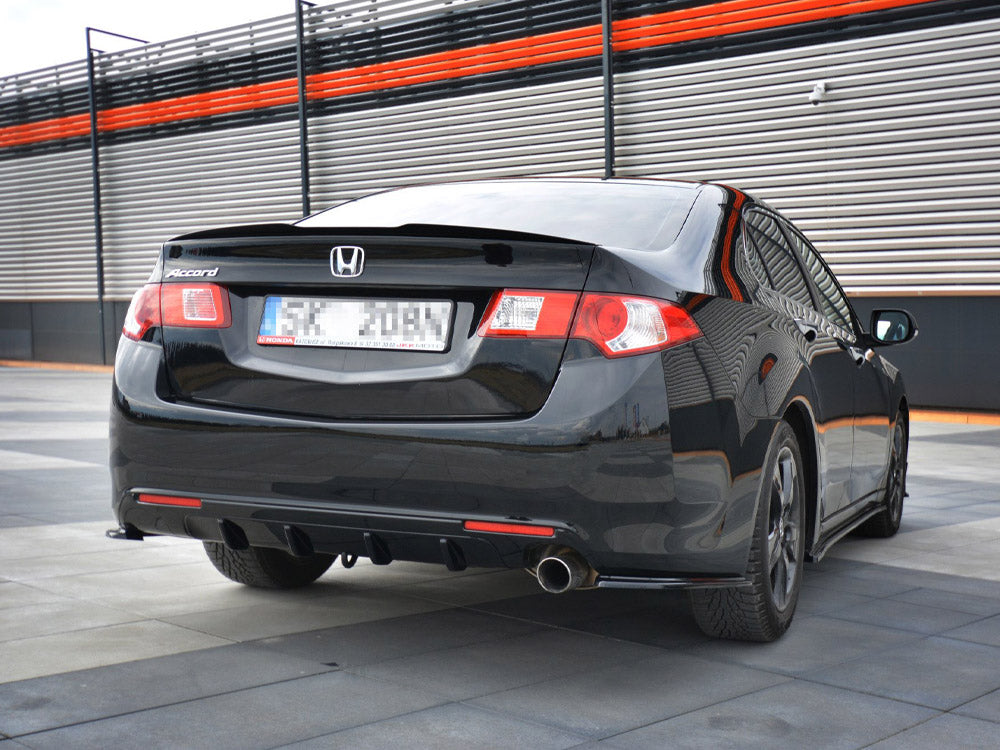 Maxton Design Rear Side Splitters Honda Accord MK8 (Cu-series) Pre-facelift Sedan (2008-2011) - Textured - HO-AC-8-RSD1T - Image 2