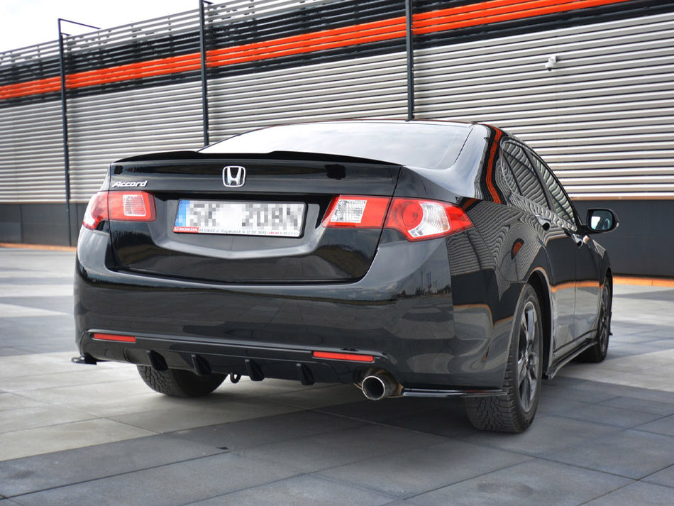 Maxton Design Rear Side Splitters Honda Accord MK8 (Cu-series) Pre-facelift Sedan (2008-2011) - Textured - HO-AC-8-RSD1T - Image 2