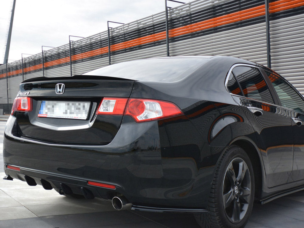 Rear Side Splitters Honda Accord MK8 (Cu-series) Pre-facelift Sedan (2008-2011) - Textured