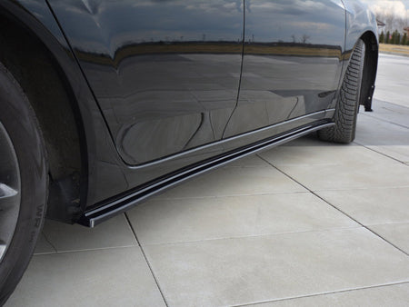 Maxton Design Side Skirts Splitters Honda Accord MK8 (Cu-series) Pre-facelift Sedan (2008-2011) - Carbon Look - HO-AC-8-SD1C - Image 1