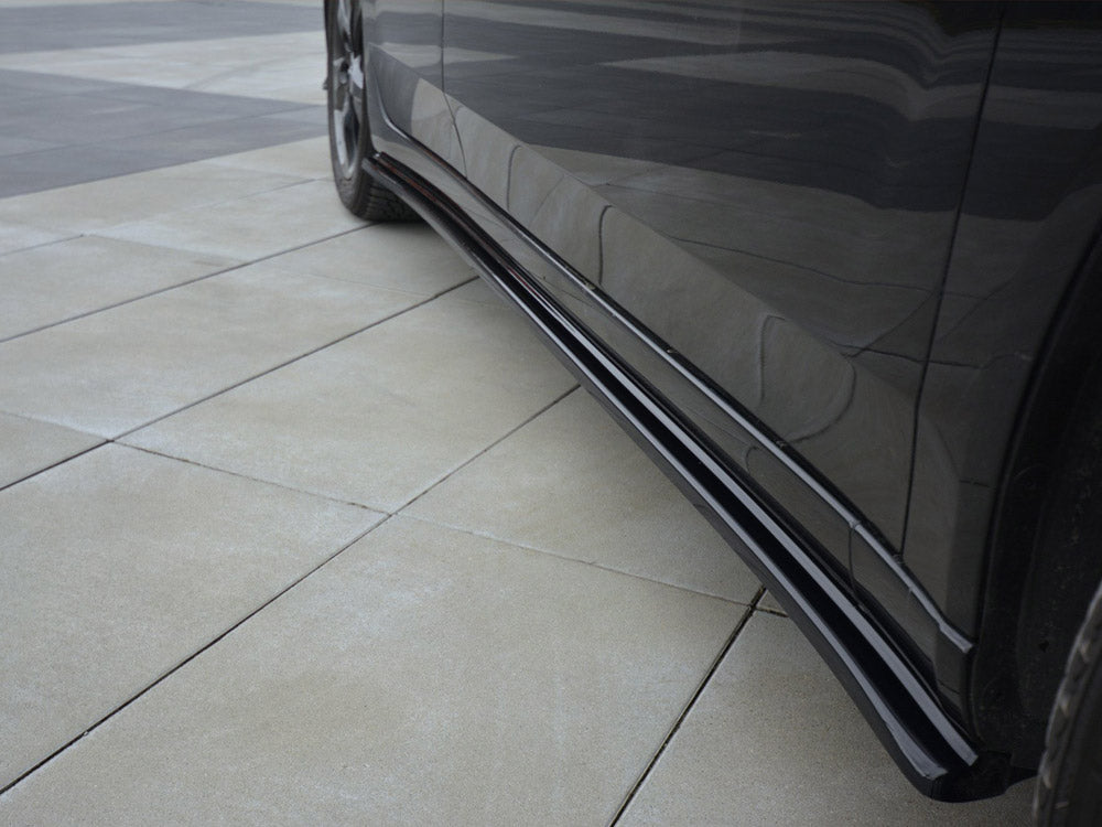 Side Skirts Splitters Honda Accord MK8 (Cu-series) Pre-facelift Sedan (2008-2011) - Carbon Look
