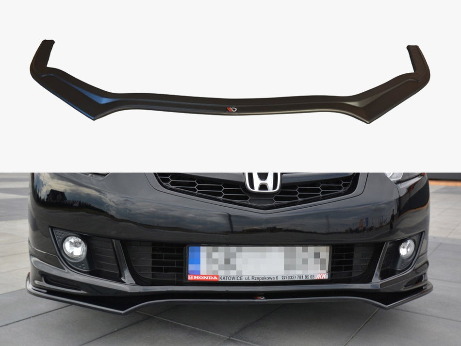 Maxton Design Front Splitter Honda Accord MK8 Type-s (Cu-series) Pre-facelift Sedan (2009-2011) - HO-AC-8-TYPE-S-FD1G - Image 1