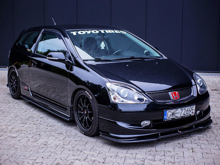 Maxton Design Side Skirts Splitters Honda Civic EP3 (Mk7) Type-R/S Facelift (2004-2006) - HO-CI-7-TYPE-R/S-SD1G - Image 2