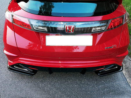 Maxton Design Rear Side Splitters Honda Civic VIII Type-R GP (2007-2010) - HO-CI-8-TYPE-R-GP-RSD1G - Image 2