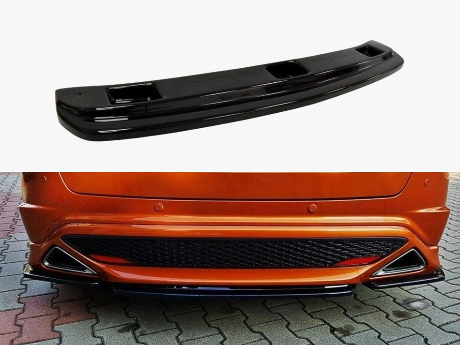 Maxton Design Central Rear Splitter Honda Civic VIII Type S/R (Without Vertical Bars) - HO-CI-8-TYPE-S/R-RD1G - Image 1