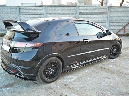 Maxton Design Side Skirts Diffusers Honda Civic VIII Type S/R - Carbon Look - HO-CI-8-TYPE-S/R-SD1C - Image 3