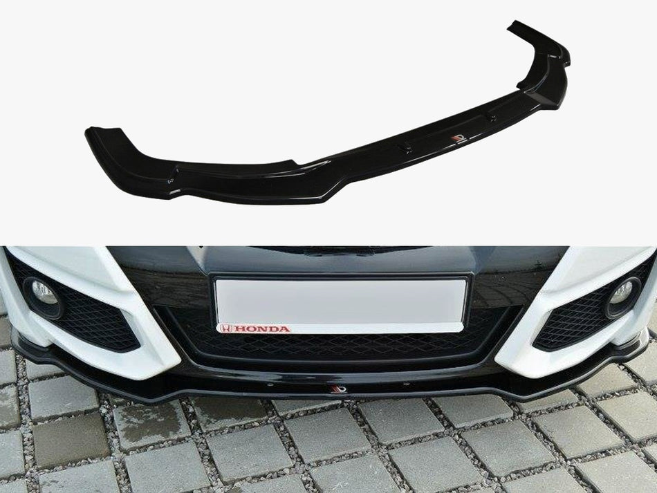 Maxton Design Front Splitter Honda Civic Mk9 Facelift - HO-CI-9F-FD1G - Image 1