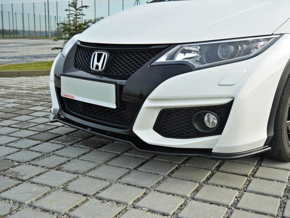 Maxton Design Front Splitter Honda Civic Mk9 Facelift - HO-CI-9F-FD1G - Image 3