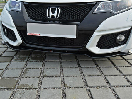 Maxton Design Front Splitter Honda Civic Mk9 Facelift - HO-CI-9F-FD1G - Image 2
