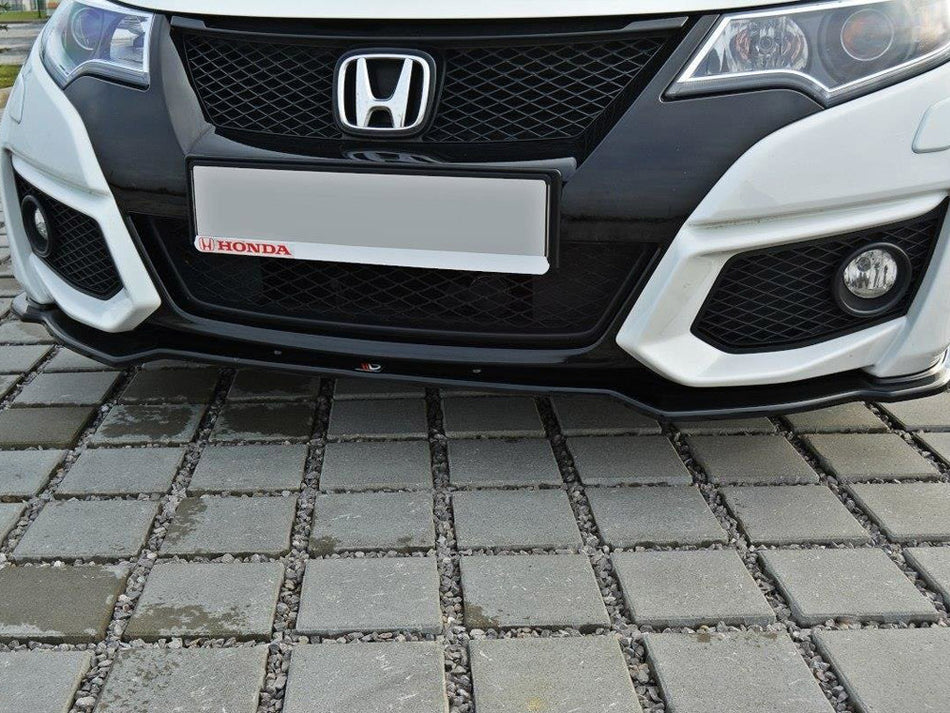 Maxton Design Front Splitter Honda Civic Mk9 Facelift - HO-CI-9F-FD1G - Image 2