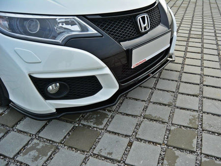 Maxton Design Front Splitter Honda Civic Mk9 Facelift - HO-CI-9F-FD1G - Image 4