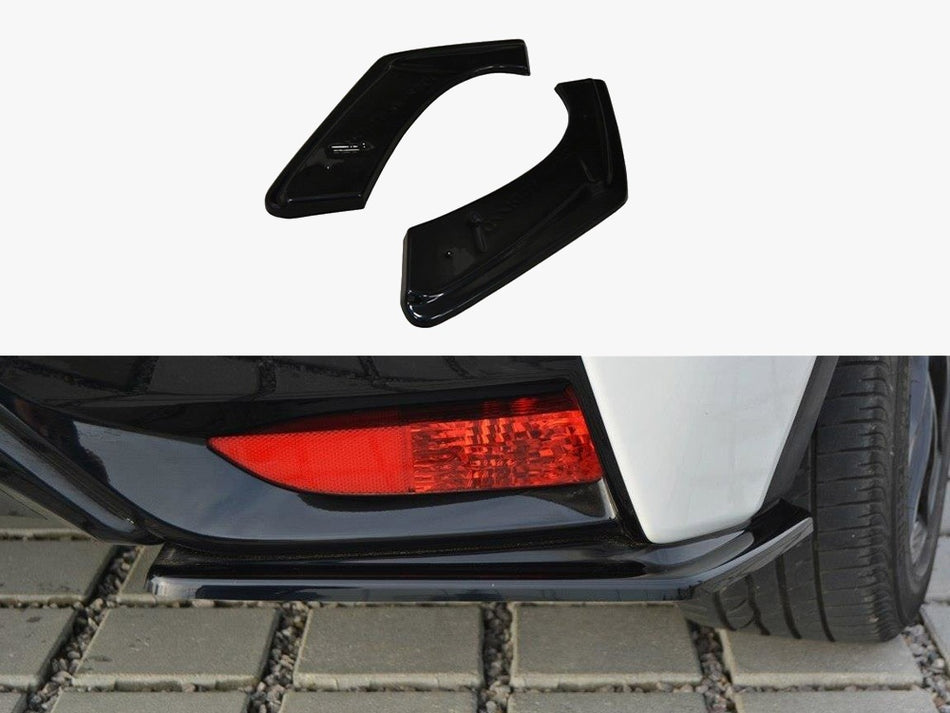 Maxton Design Rear Side Splitters Honda Civic Mk9 Facelift - HO-CI-9F-RSD1G - Image 1