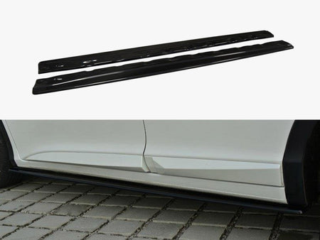 Maxton Design Side Skirts Diffusers Honda Civic Mk9 - HO-CI-9F-SD1G - Image 1