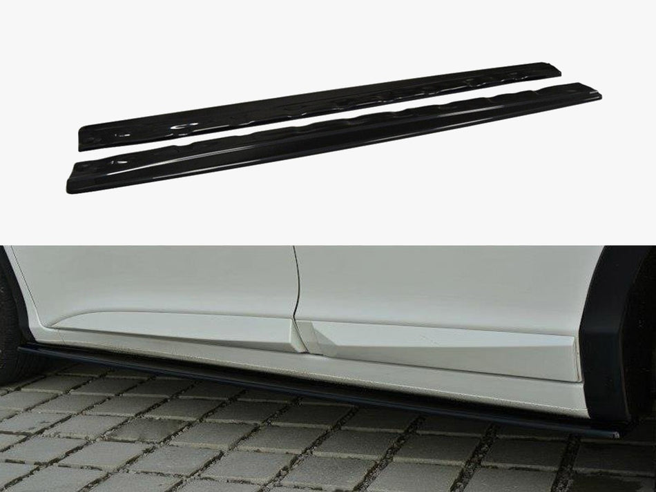 Maxton Design Side Skirts Diffusers Honda Civic Mk9 - HO-CI-9F-SD1G - Image 1
