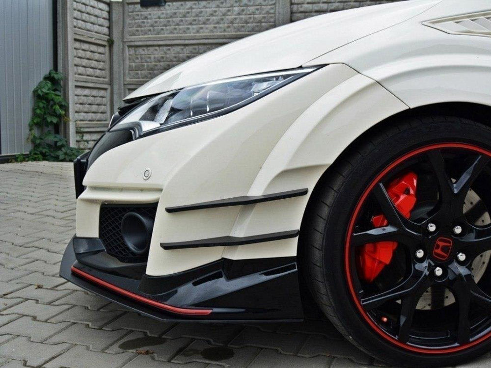 Maxton Design Front Racing Splitter V.1 Honda Civic IX Type R - HO-CI-9-TYPE-R-CNC-FD1A - Image 5