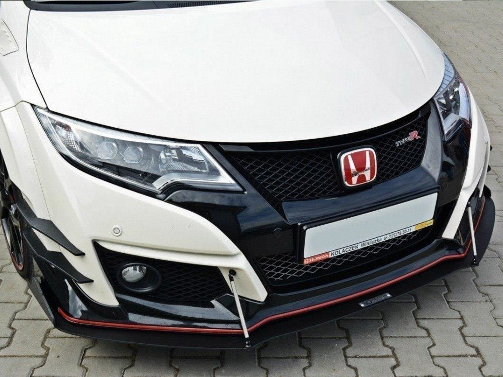 Front Racing Splitter V.2 Honda Civic IX Type R
