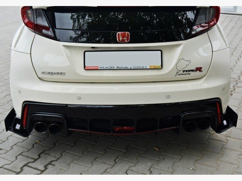 Maxton Design Racing Rear Side Splitters Honda Civic IX Type R - HO-CI-9-TYPE-R-CNC-RSD1A - Image 5