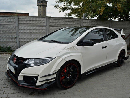 Racing Side Skirts Diffusers Honda Civic IX Type R