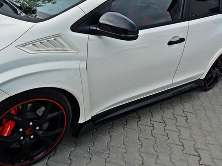 Racing Side Skirts Diffusers Honda Civic IX Type R