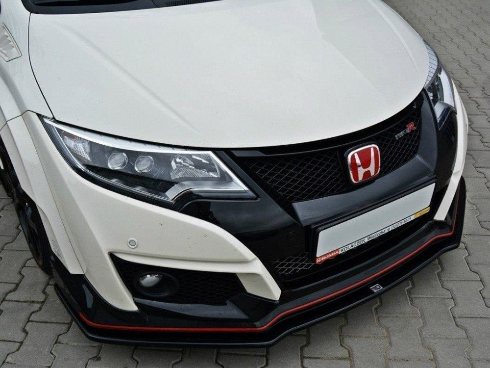 Maxton Design Front Splitter V.1 Honda Civic IX Type R - HO-CI-9-TYPE-R-FD1G - Image 4