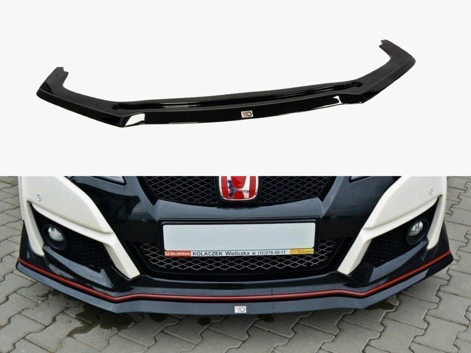 Maxton Design Front Splitter V.2 Honda Civic IX Type R - HO-CI-9-TYPE-R-FD2G - Image 1
