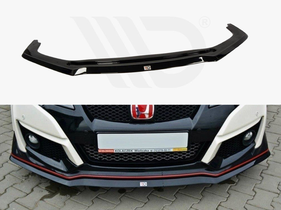 MAXTON DESIGN Front Splitter V.2 Honda Civic IX Type R (2015-2017)