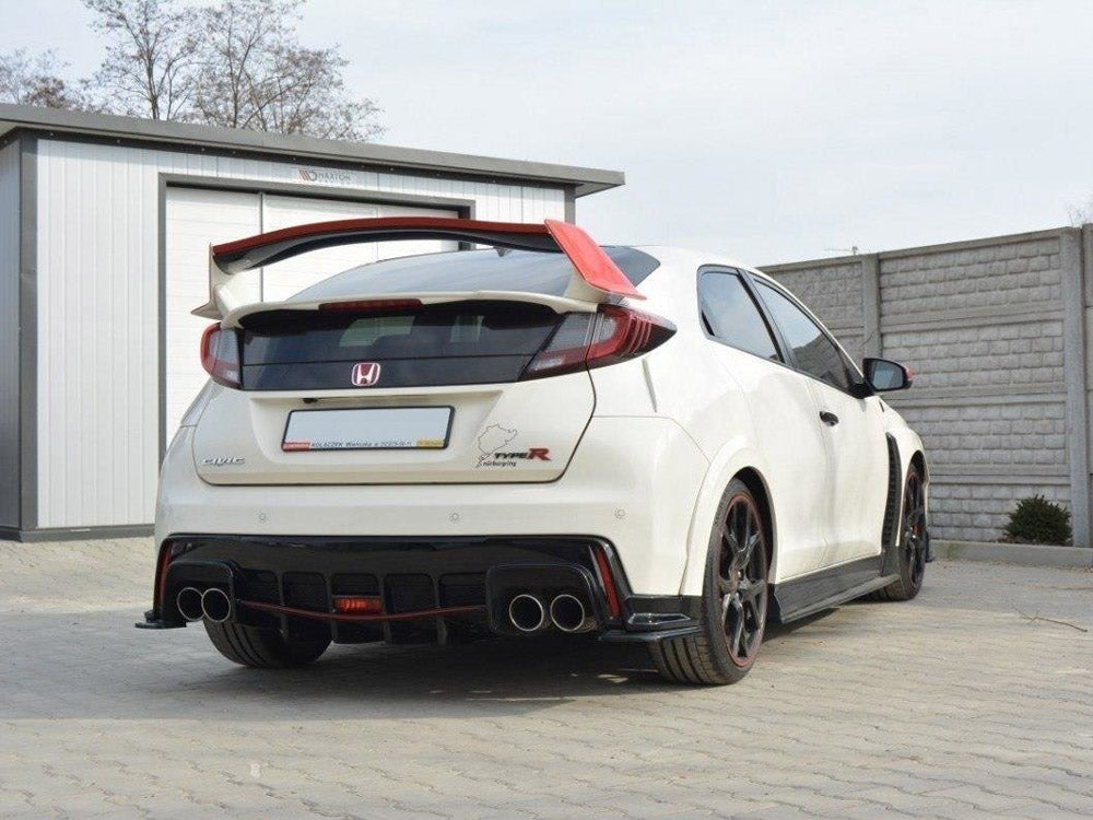 Maxton Design Rear Valance Honda Civic IX Type R - HO-CI-9-TYPE-R-RS1G - Image 2