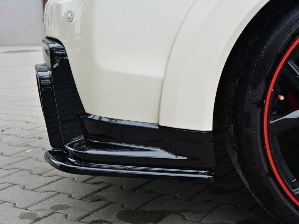 Rear Side Splitters Honda Civic IX Type R (2015-2017) - Carbon Look