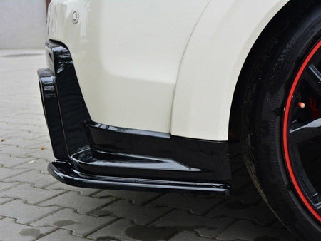 Rear Side Splitters Honda Civic IX Type R (2015-2017) - Carbon Look