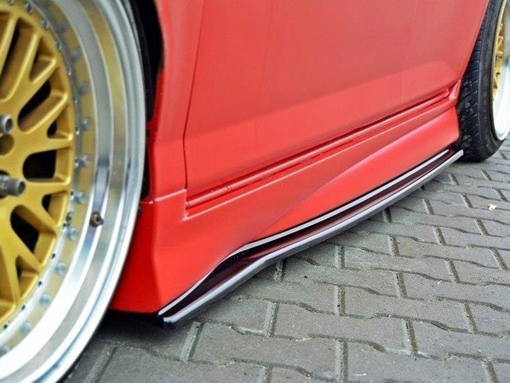 Maxton Design Side Skirts Diffusers Honda JAZZ MK1 (Mugen Styling KIT) - Textured - HO-JA-1-SD1T - Image 4