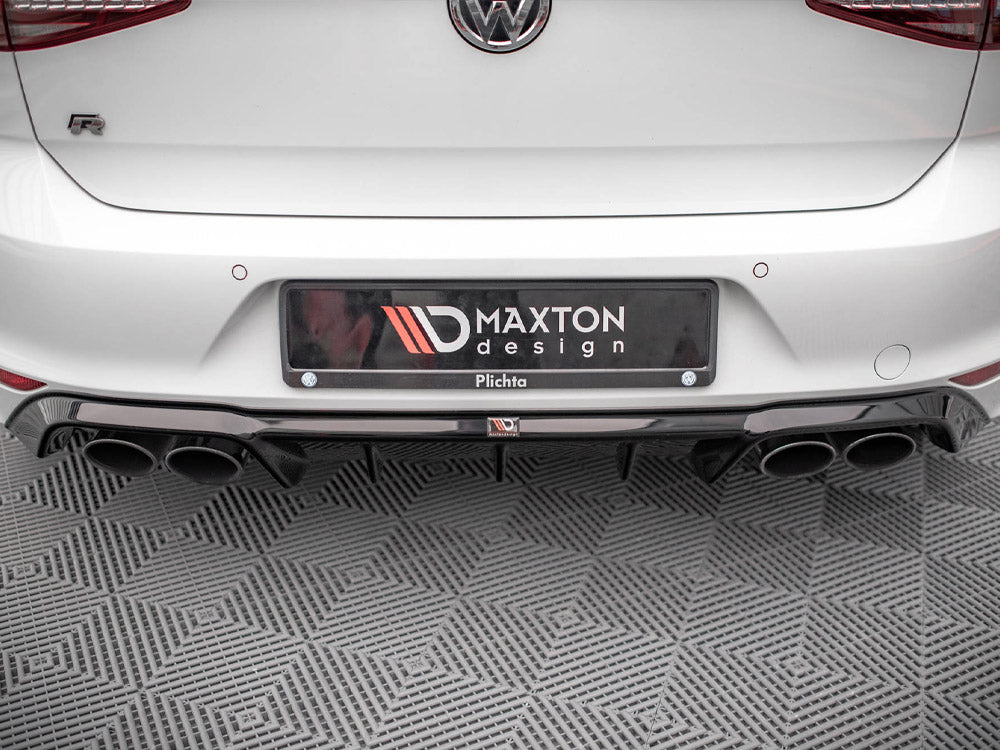Maxton Design Rear Valance VW Golf R Mk7 - VW-GO-7-R-RS1G - Image 3