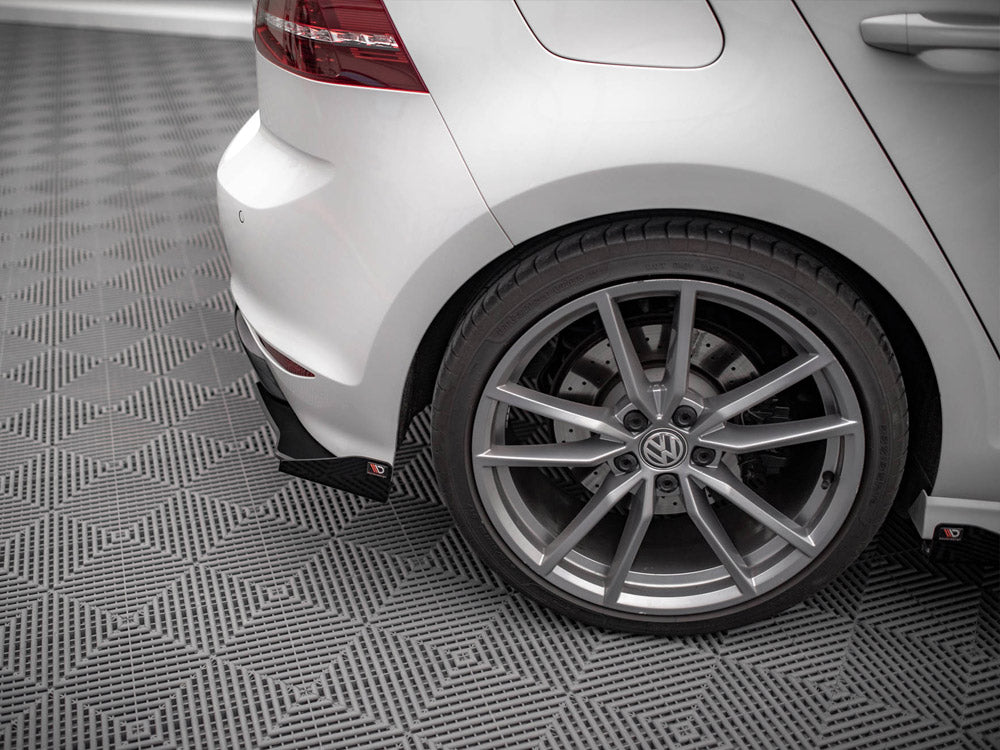 Maxton Design Street PRO Rear Side Splitters + Flaps VW Golf R Mk7 - VWGO7RCNC-RSD1B+RSF1G - Image 3