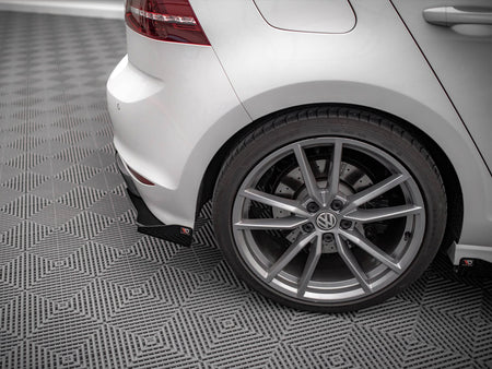 Maxton Design Street PRO Rear Side Splitters + Flaps VW Golf R Mk7 - VWGO7RCNC-RSD1B+RSF1G - Image 3