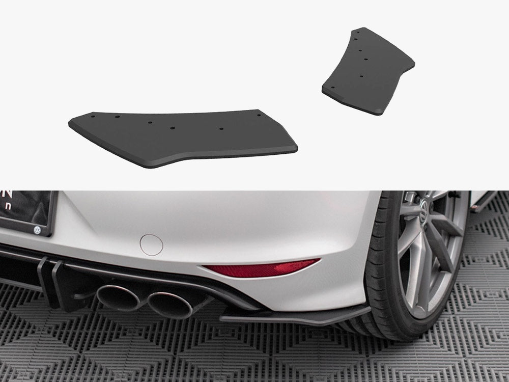 Maxton Design Street PRO Rear Side Splitters VW Golf R Mk7 - VWGO7RCNC-RSD1B - Image 1