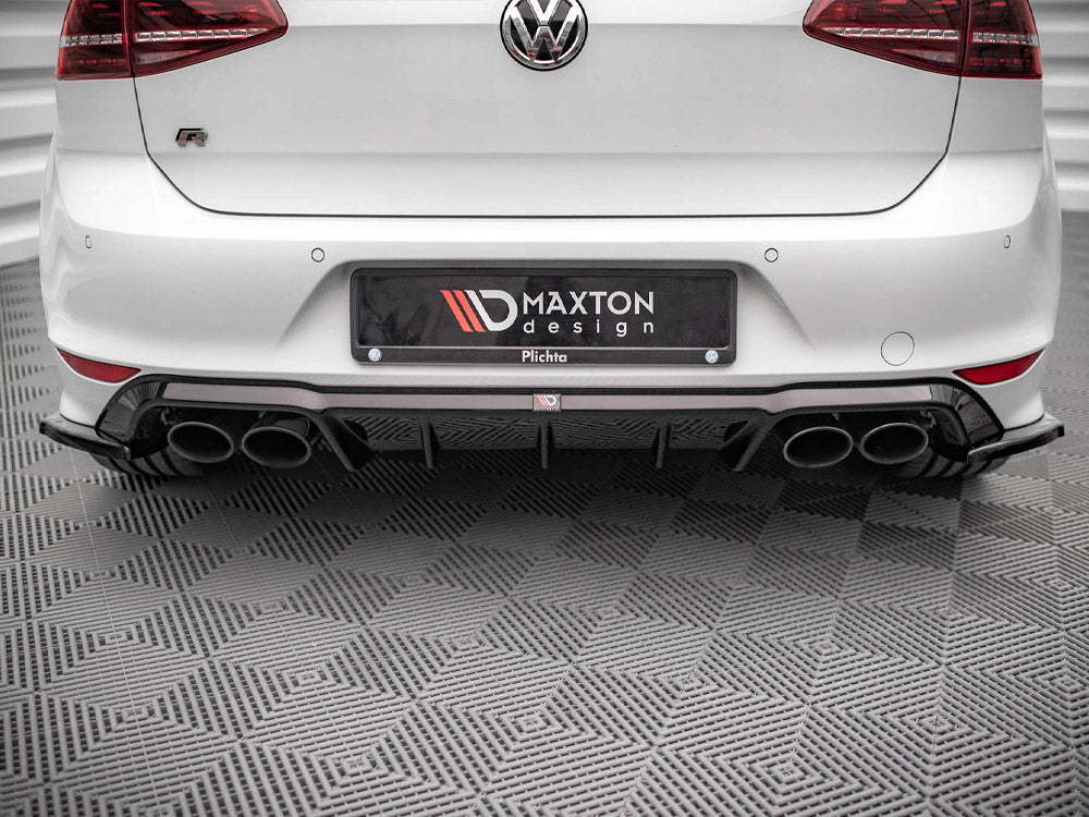 Maxton Design Rear Side Splitters V.4 VW Golf R Mk7 - VW-GO-7-R-RSD4G - Image 3
