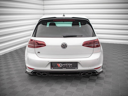 Rear Side Splitters V.3 VW Golf R Mk7 - Carbon Look