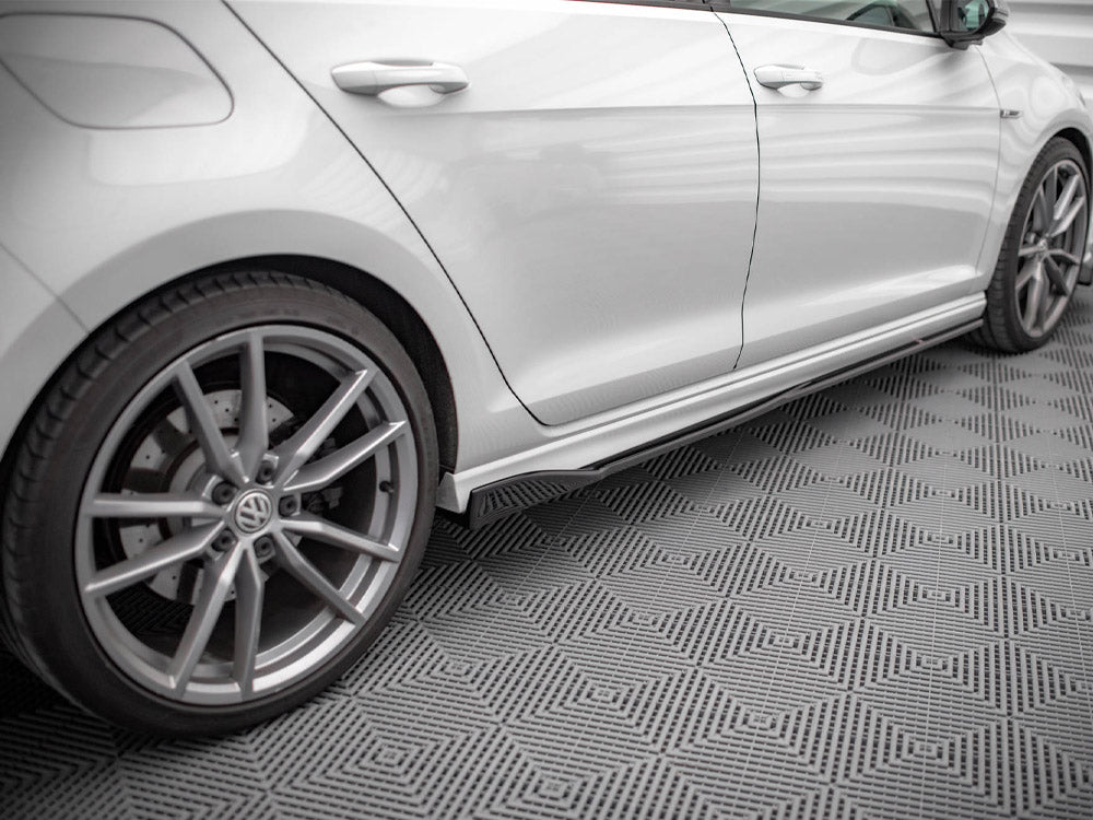 Side Skirts Diffusers V.2 VW Golf R / R-Line Mk7