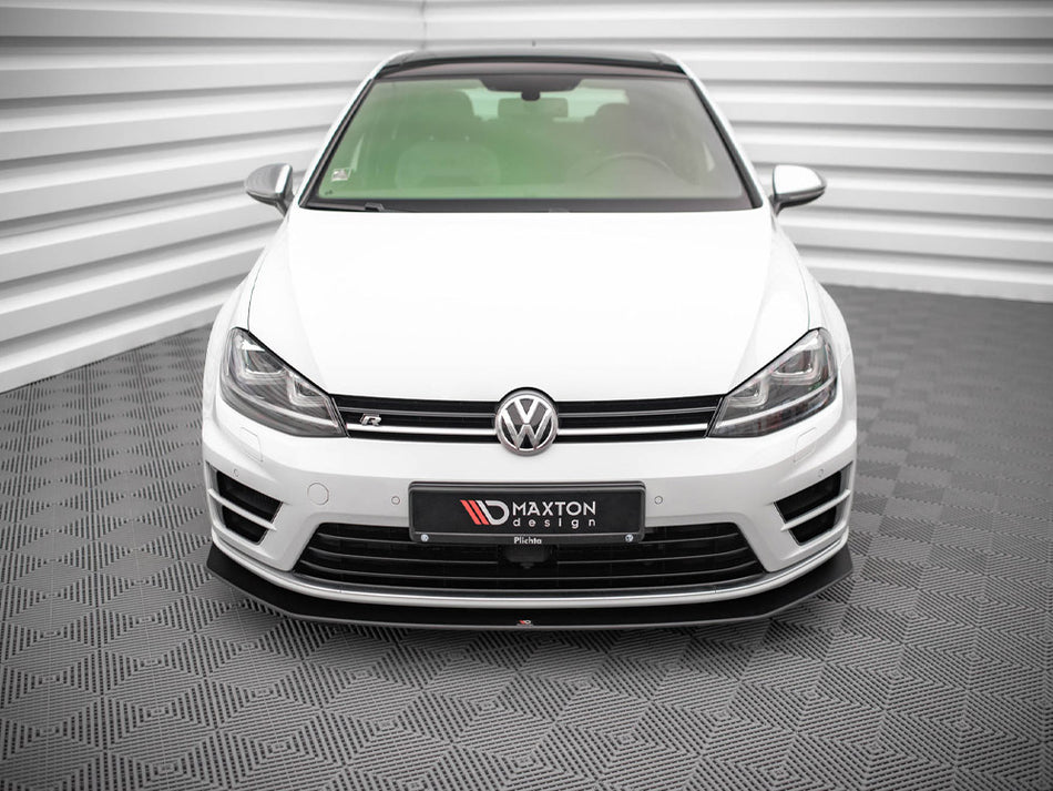 Maxton Design Street PRO Front Splitter V.2 VW Golf R Mk7 - VWGO7RCNC-FD2B - Image 2