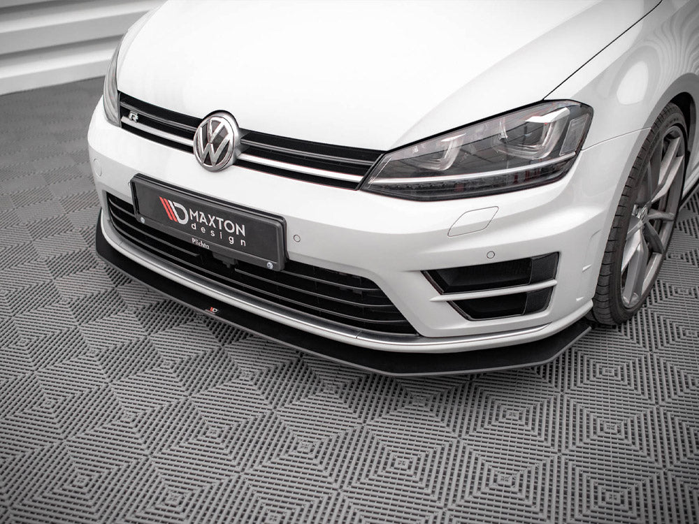 Maxton Design Street PRO Front Splitter V.2 VW Golf R Mk7 - VWGO7RCNC-FD2B - Image 3