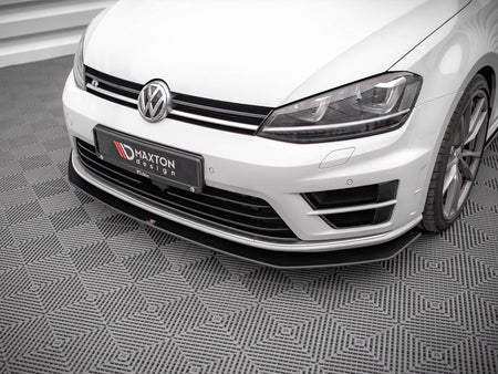 Maxton Design Street PRO Front Splitter V.2 VW Golf R Mk7 - VWGO7RCNC-FD2B - Image 3