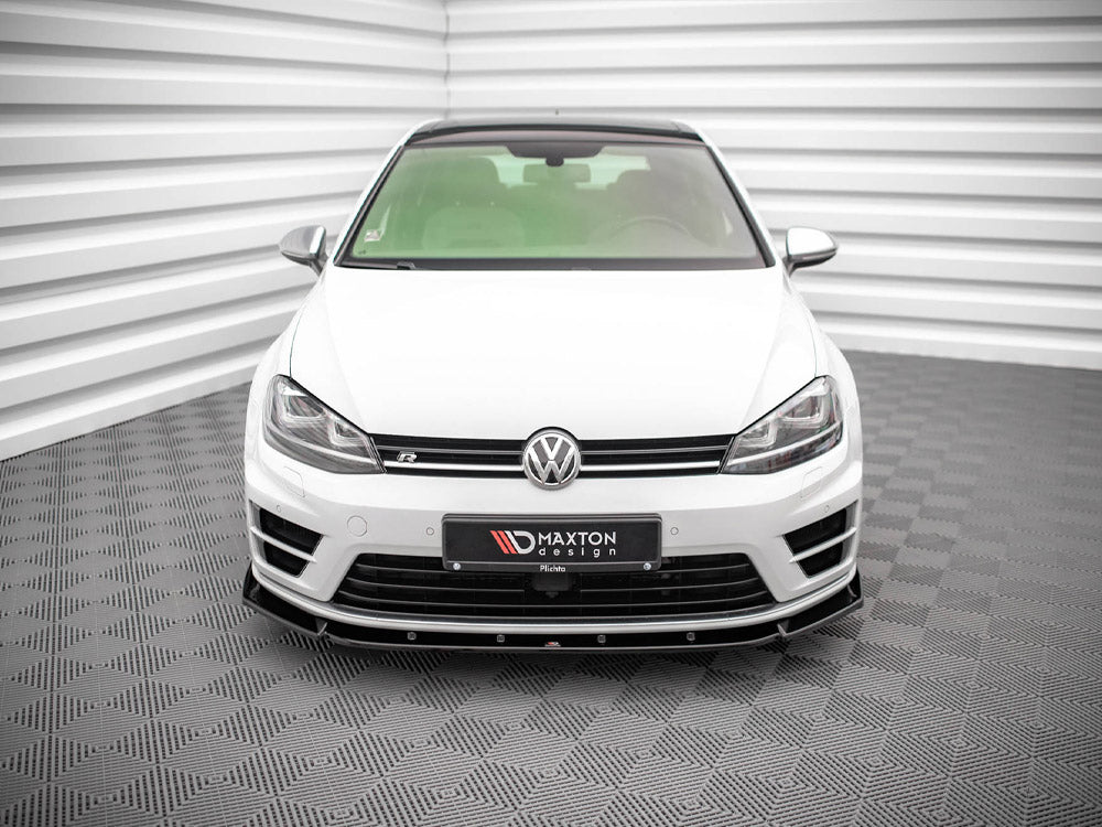 Maxton Design Front Splitter V.4 VW Golf R / R-Line Mk7 - VW-GO-7-R-FD4G - Image 3