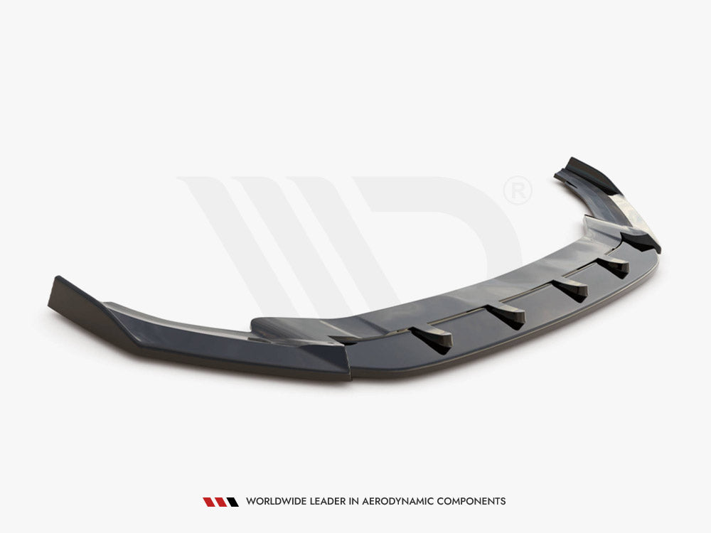 Maxton Design Front Splitter V.4 VW Golf R / R-Line Mk7 - VW-GO-7-R-FD4G - Image 4